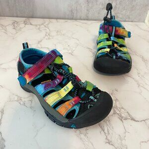 Keen Newport Sandals Little Kid Sz 11 Rainbow Hiking Beach Summer Water